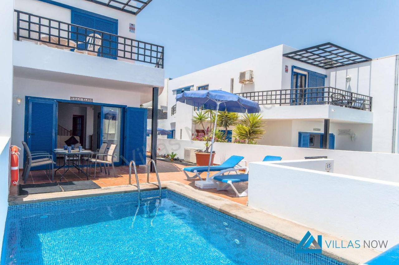 158 - Villa Elana Presented By Villas Now Ltd Playa Blanca  Exterior foto